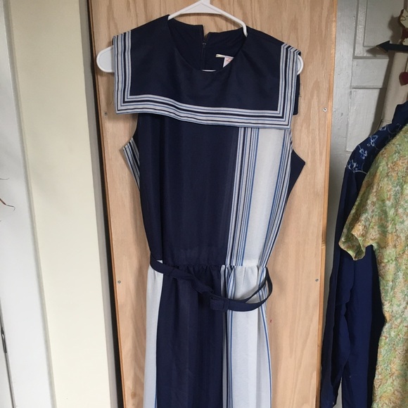 VTG Lady Carol Sailor Dress - Picture 1 of 4